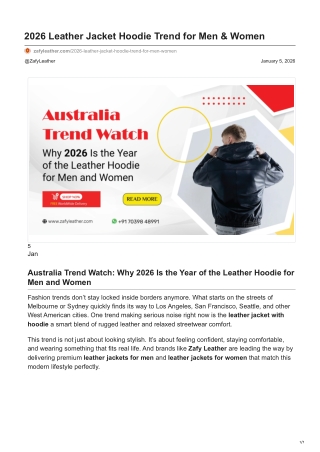 zafyleather.com-2026 Leather Jacket Hoodie Trend for Men  Women
