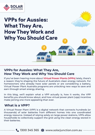 VPPs for Aussies What They Are, How They Work and Why You Should Care