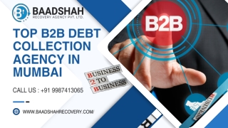 Top B2B Debt Collection Agency in Mumbai for Fast & Legal Recovery
