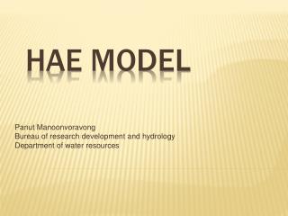 HAE Model