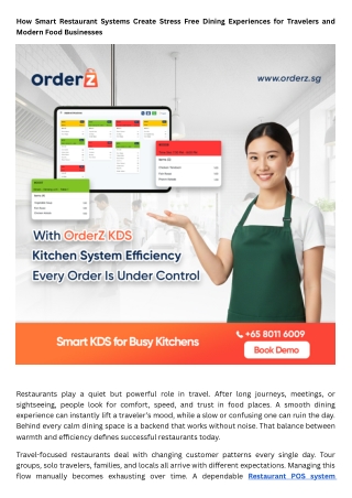 Billing and Ordering That Feels Effortless to the Guest