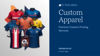 Basketball Jersey Printing Service in Kinshasa - U-Tech Africa