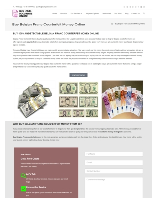 Buy Belgian Franc Counterfeit Money Online in france - buylegaldocsonline.com
