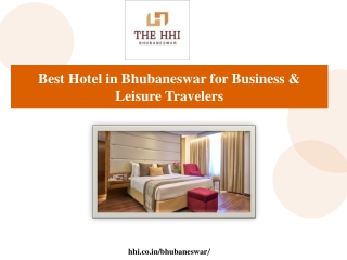 Best Hotel in Bhubaneswar for Business & Leisure Travelers