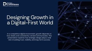 Designing Growth in a Digital-First World