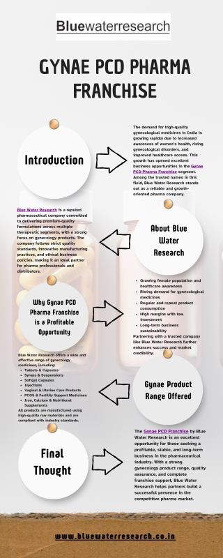 Gynae PCD Pharma Franchise