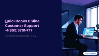 1(855)3761-77 QuickBooks Online Customer Support | Help, Setup
