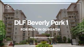 Dlf beverly park 1 for rent in gurgaon