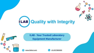 Laboratory Equipment Manufacturer in India