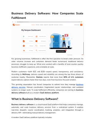Business Delivery Software_ How Companies Scale Fulfillment