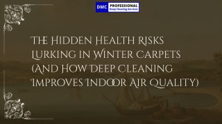 The Hidden Health Risks Lurking in Winter Carpets (And How Deep Cleaning Improves Indoor Air Quality)