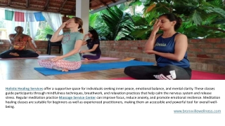 Holistic Healing Services Therapeutic Massage Services