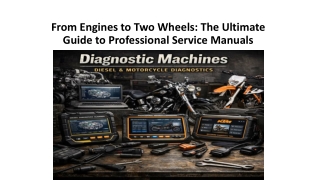 From Engines to Two Wheels