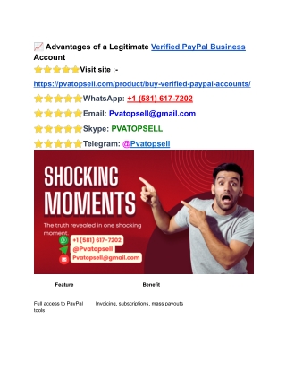 A Ultimate Guide to Buying Verified PayPal Account Y