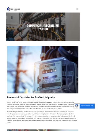 Industrial Electricians Ipswich