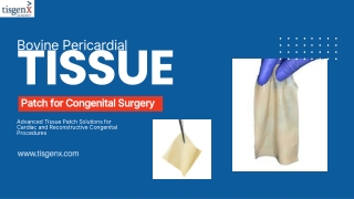 Bovine Pericardial Tissue Patch for Congenital Surgery