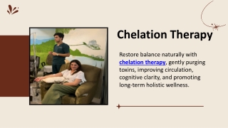 Chelation Therapy