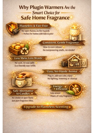 Why Plugin Warmers Are the Smart Choice for Safe Home Fragrance