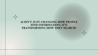 AI isn’t just changing how people find information; it’s transforming how they search!