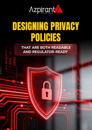 designing privacy policies