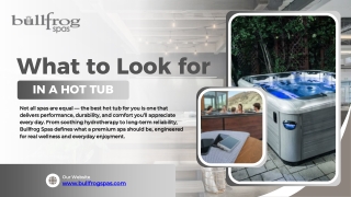 Hydrotherapy Spas | Bullfrog Spas