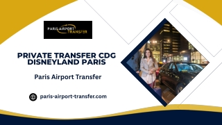Private Transfer Cdg Disneyland Paris - parPrivate Transfer Cdg Disneyland Paris