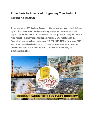 From Basic to Advanced_ Upgrading Your Lockout Tagout Kit in 2026