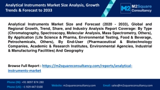 Analytical Instruments Market Size Analysis, Growth Trends & Forecast to 2033