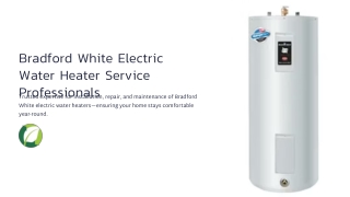 bradford white electric water heater