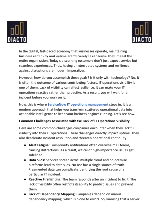 How IT Operations Visibility Impacts Business Continuity and Uptime.docx