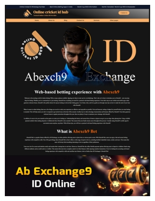 Abexch9 – Informational Guide & Overview