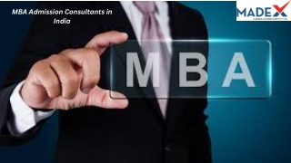 MBA Admission Consultants in India