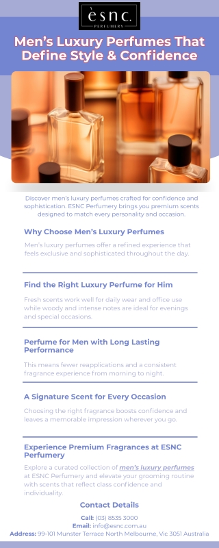 Shop Men’s Luxury Perfumes with Long Lasting Scents