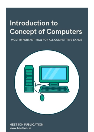 Introduction to Concept of Computers MCQ