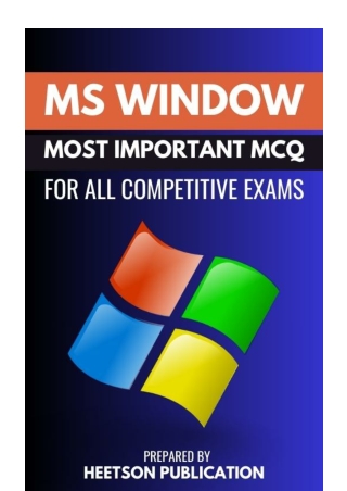 Microsoft Windows Most Important MCQ