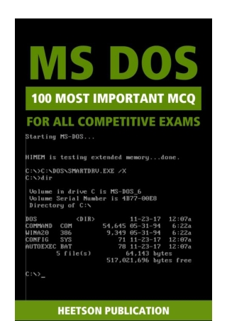MS DOS MCQ
