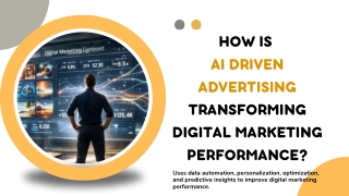 How Is  AI Driven Advertising Transforming Digital Marketing Performance