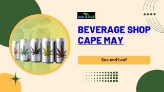 Beverage Shop Cape May