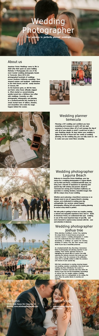 Temecula Wedding Planner – Creating Unforgettable Moments