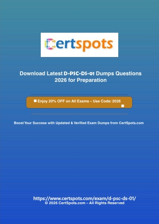 Dell PowerScale Design v2 D-PSC-DS-01 Dumps Questions