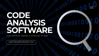 Dynamic Code Analysis Software Market 2024  Size, Growth, Trends & Forecast to 2029