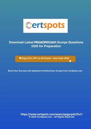 Pega Decisioning Consultant 25 PEGACPDC25V1 Dumps Questions