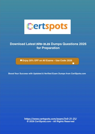 VCAP Administrator Automation 3V0-21.25 Dumps Questions