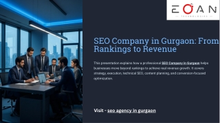 SEO Company in Gurgaon From  Rankings to Revenue