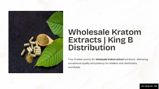 Wholesale Kratom Extract