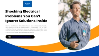 Shocking Electrical Problems You Can’t Ignore: Solutions Inside