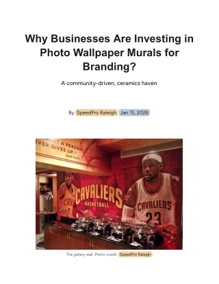 Why Businesses Are Investing in Photo Wallpaper Murals for Branding