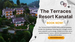The Terraces Resort Kanatal for Luxury Stays with Mountain Views