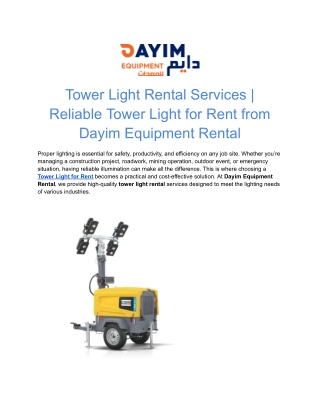Forklift Rental Near Me – Fast Delivery & Best Rates by Dayim Rentals