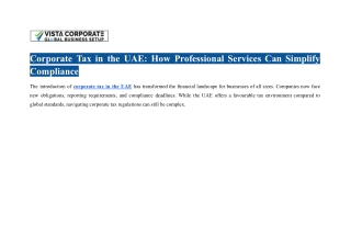 Corporate Tax in the UAE_ How Professional Services Can Simplify Compliance